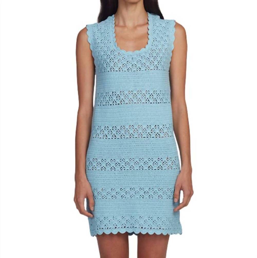 NEW ELEVEN SIX bella mini dress in skye blue